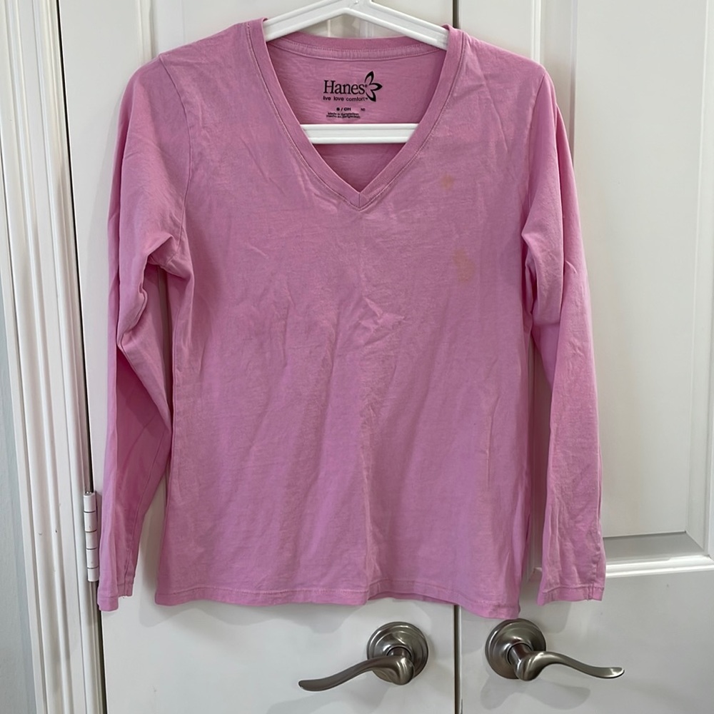 Hanes long sleeve shirt for women S preowned